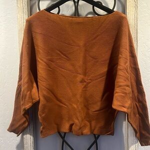 Forever 21 Contemporary Sweater- Brown Size Medium